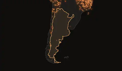 Incendios forestales en Argentina