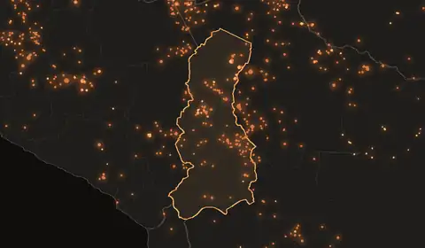 Incendios forestales en La Paz