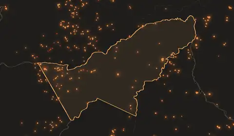 Incendios forestales en Pando