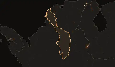 Incendios forestales en Bolívar