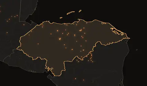 Incendios forestales en Honduras