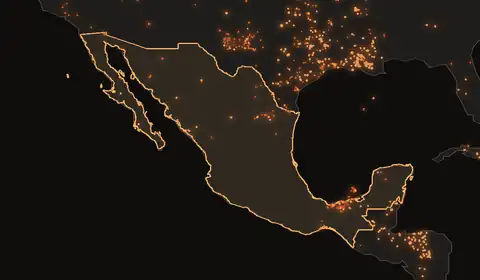 Incendios forestales en México