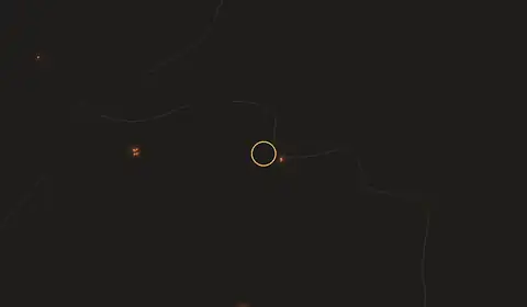 Fire near Afrânio