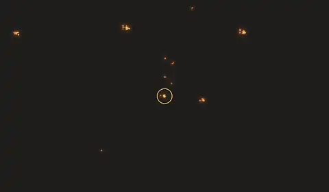 Fire near Aghajari