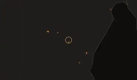 Fire near Ain Sukhna