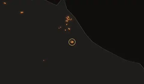 Fire near Al Jubayl, Saudi Arabia, 10 October 2026