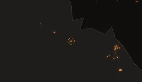 Fire near Al Jubayl, Saudi Arabia, 10 October 2026
