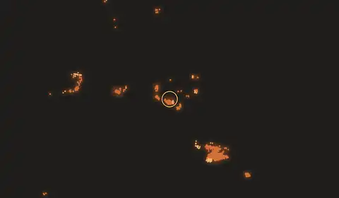Fire near Alenquer, Brazil, 10 October 2026