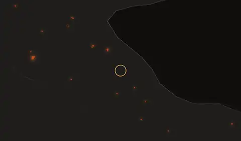 Fire near Alotau, no longer detected