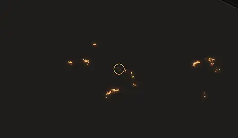 Fire near Alyangula, Australia, 12 October 2026