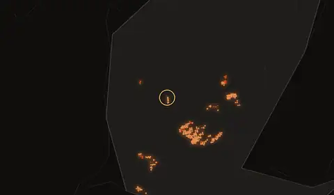 Fire near Alyangula