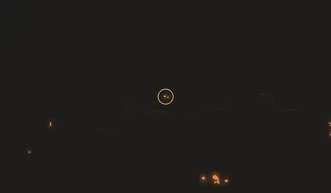 Mapa del incendio cerca de Amaybamba