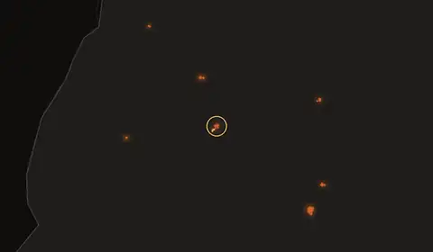 Carte du feu près de Ambilobe