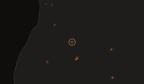 Carte du feu près de Ambilobe