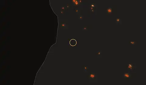 Fire near Antsohimbondrona, no longer detected