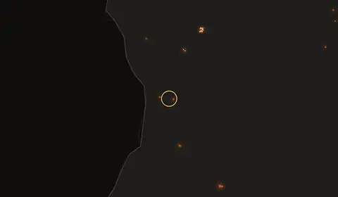 Fire near Antsohimbondrona, Madagascar, 10 October 2026