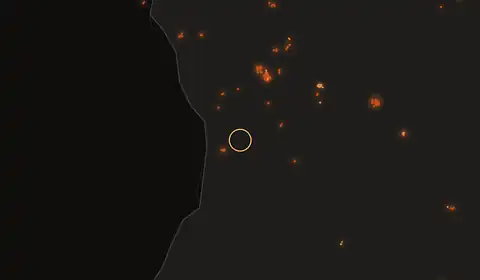 Fire near Antsohimbondrona, no longer detected