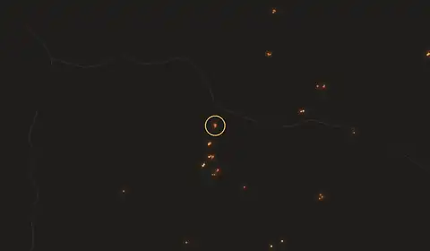 Fire near Anyang, China, 10 October 2026
