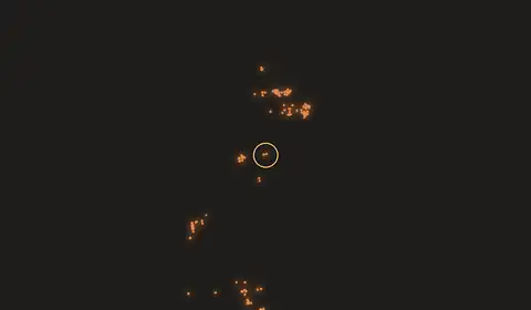 Fire near Apuí