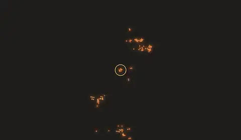 Fire near Apuí