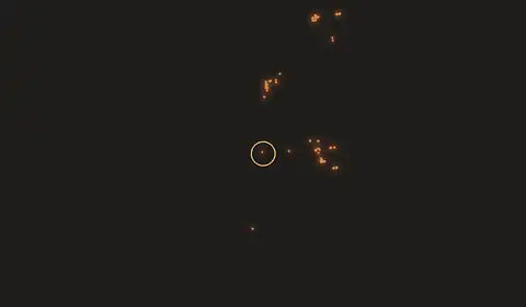 Fire near Apuí, Brazil, 10 October 2026