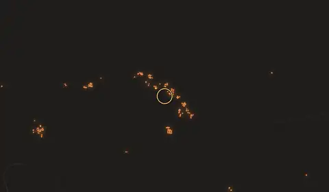 Fire near Aralgoria