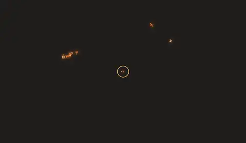 Fire near Augusto de Lima, Brazil, 10 October 2026