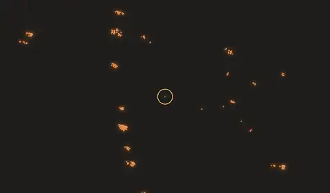 Fire near Az Zubayr, Iraq, 10 October 2026
