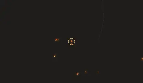 Fire near Babaçulândia, Brazil, 11 October 2026