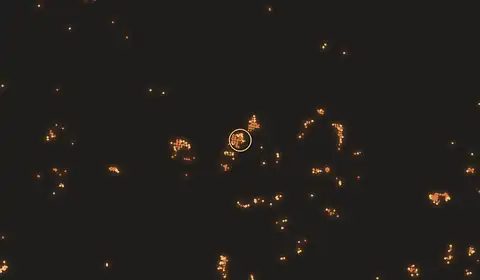 Fire near Bade, Indonesia, 11 October 2026