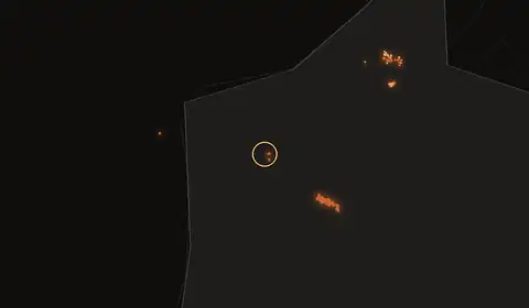 Fire near Bamaga