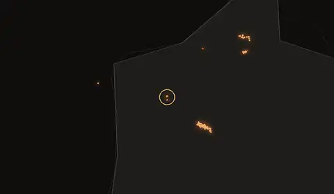 Fire near Bamaga, Australia, 10 October 2026