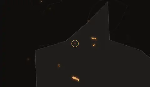Fire near Bamaga, Australia, 10 October 2026