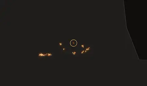 Fire near Bamaga, Australia, 10 October 2026