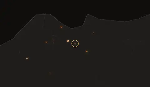 Fire near Baraki, Algeria, 11 October 2026