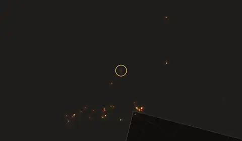 Fire near Barrett, United States, 10 October 2026