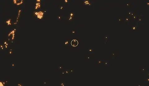 Fire near Basarang