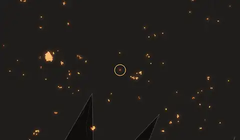 Fire near Basarang, no longer detected