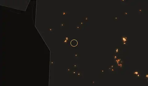 Fire near Batibati, no longer detected