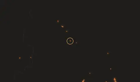 Fire near Belpahar