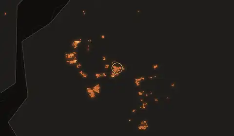 Fire near Bofuer, no longer detected