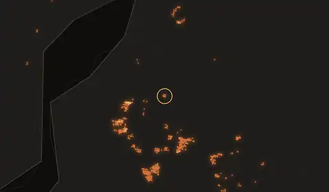 Fire near Bofuer, Indonesia, 11 October 2026