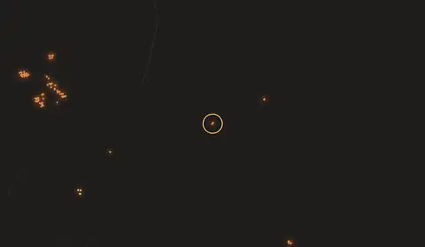 Fire near Carolina