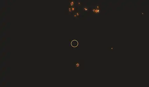 Fire near Catolândia, no longer detected