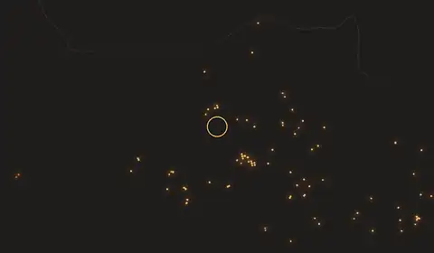Fire near Chunxi, no longer detected