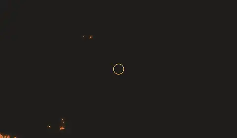Fire near Colinas do Sul, no longer detected