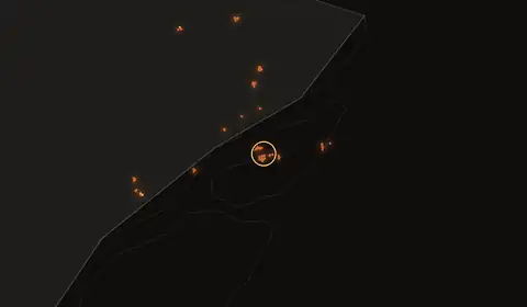 Fire near Cutias, Brazil, 11 October 2026