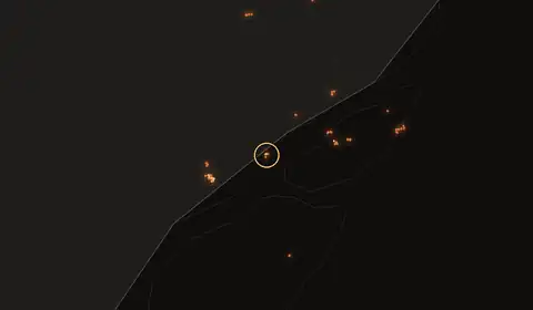 Fire near Cutias, Brazil, 10 October 2026