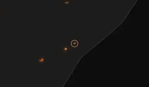 Fire near Feliz Deserto, Brazil, 11 October 2026