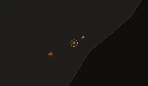 Fire near Feliz Deserto, Brazil, 11 October 2026